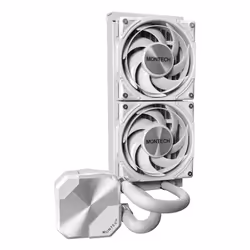 Montech HyperFlow Silent 240 Processore Raffreddatore di liquidi tutto in uno 12 cm Bianco 1 pz - Vista aggiuntiva 2