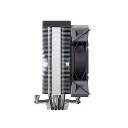 Montech NX400 Processore Raffreddatore d'aria 12 cm Nero 2 pz - Vista aggiuntiva 3
