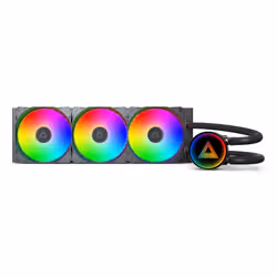 Montech LightFlow ARGB 360 Processore Raffreddatore di liquidi tutto in uno 12 cm Nero 1 pz - Vista aggiuntiva 3