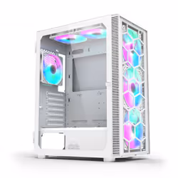 Montech X3 GLASS Midi Tower Bianco - Vista aggiuntiva 4