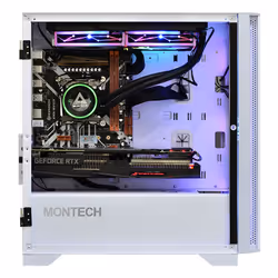 Montech Air 100 ARGB Mini Tower Bianco - Vista aggiuntiva 4