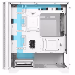 Montech Air 100 ARGB Mini Tower Bianco - Vista aggiuntiva 5