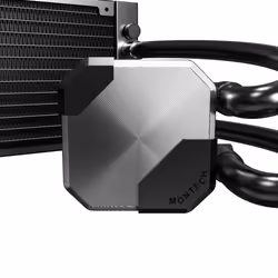 Montech HyperFlow Silent 240 Processore Raffreddatore di liquidi tutto in uno 12 cm Nero 1 pz - Vista aggiuntiva 3