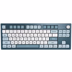 Montech MKey TKL tastiera Gaming USB Grigio scuro, Azzurro, Bianco