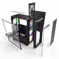 Montech AIR 1000 PREMIUM Midi Tower Nero - Vista aggiuntiva 8