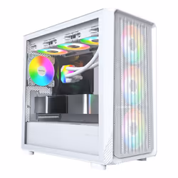 Montech X5M (W) computer case Micro Tower Bianco - Vista aggiuntiva 2