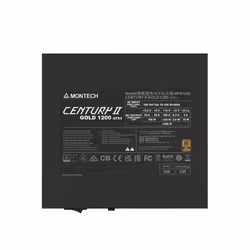 Montech CENTURY II 1200W alimentatore per computer 20+4 pin ATX ATX Argento, Nero - Vista aggiuntiva 5