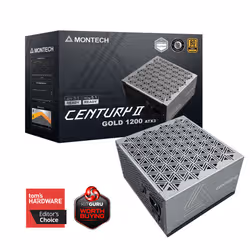 Montech CENTURY II 1200W alimentatore per computer 20+4 pin ATX ATX Argento, Nero - Vista aggiuntiva 7