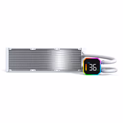 Montech HyperFlow Digital 360 Processore Raffreddatore di liquidi tutto in uno 12 cm Bianco 1 pz - Vista aggiuntiva 4