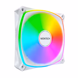 Montech RX120 PRO Case per computer Ventilatore 12 cm Bianco 3 pz - Vista aggiuntiva 2