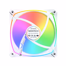 Montech RX120 PRO Case per computer Ventilatore 12 cm Bianco 3 pz - Vista aggiuntiva 6