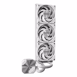 Montech HyperFlow Silent 360 Processore Raffreddatore di liquidi tutto in uno 12 cm Bianco 1 pz - Vista aggiuntiva 2