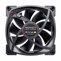 Montech AX140 PWM Case per computer Ventilatore 14 cm Nero 1 pz - Vista aggiuntiva 5