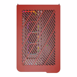 Montech KING 95 PRO Midi Tower Rosso - Vista aggiuntiva 6