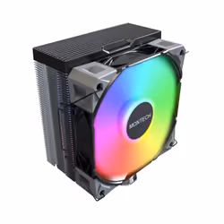 Montech NX400 ARGB Processore Raffreddatore d'aria 12 cm Nero 2 pz - Vista aggiuntiva 2