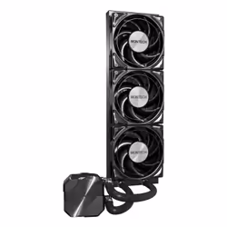 Montech HyperFlow Silent 360 Processore Raffreddatore di liquidi tutto in uno 12 cm Nero 1 pz - Vista aggiuntiva 2