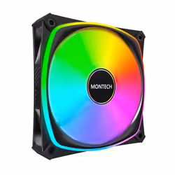 Montech RX120 PRO Case per computer Ventilatore 12 cm Bianco 3 pz - Vista aggiuntiva 2