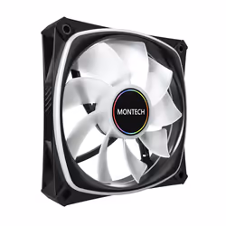 Montech RX120 PRO Case per computer Ventilatore 12 cm Bianco 1 pz - Vista aggiuntiva 2