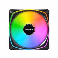 Montech RX120 PRO Case per computer Ventilatore 12 cm Bianco 1 pz - Vista aggiuntiva 3