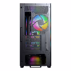Montech X5M (B) computer case Micro Tower Nero - Vista aggiuntiva 4