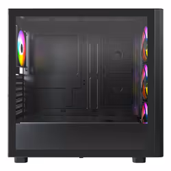 Montech XR Wood Midi Tower Nero - Vista aggiuntiva 3