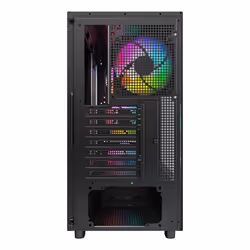 Montech XR Wood Midi Tower Nero - Vista aggiuntiva 4