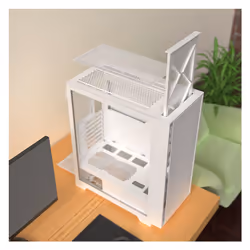 Montech AIR 1000 LITE Midi Tower Bianco - Vista aggiuntiva 4