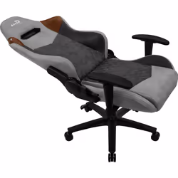 Aerocool DUKE AeroSuede Sedia per gaming universale Nero, Marrone, Grigio - Vista aggiuntiva 6