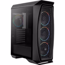 Aerocool Aero One Eclipse, Tower, PC, Nero, ATX, micro ATX, Mini-ITX, Acrilonitrile butadiene stirene (ABS), SPCC, Blu, Verde ...