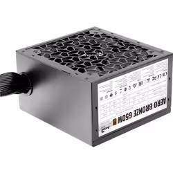 Aerocool Aero alimentatore per computer 650 W Nero
