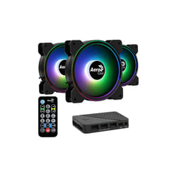 Aerocool Saturn 12F ARGB Pro Case per computer Ventilatore 12 cm Nero
