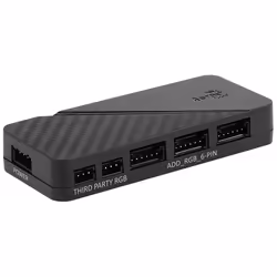 Aerocool Saturn 12F ARGB Pro Case per computer Ventilatore 12 cm Nero - Vista aggiuntiva 7