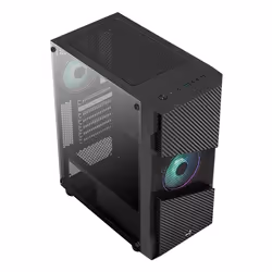 Aerocool Menace Saturn RGB Midi Tower Nero - Vista aggiuntiva 4