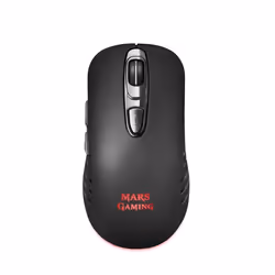 Mars Gaming MMW2, Mano destra, Meccanico, RF Wireless, 3200 DPI, Nero
