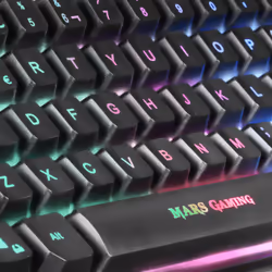 Mars Gaming MCPTKLPT tastiera Mouse incluso USB Portoghese Nero - Vista aggiuntiva 4