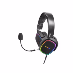Mars Gaming MHAX cuffia e auricolare Cablato A Padiglione Musica e Chiamate Nero - Vista aggiuntiva 4