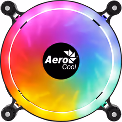Aerocool Spectro 12 FRGB Case per computer Ventilatore 12 cm Nero, Translucent 1 pz