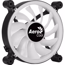 Aerocool Spectro 12 FRGB Case per computer Ventilatore 12 cm Nero, Translucent 1 pz - Vista aggiuntiva 5