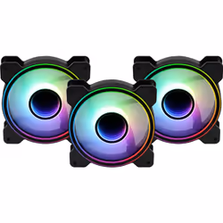Aerocool Mirage 12 ARGB Pro Case per computer Ventilatore 12 cm Nero - Vista aggiuntiva 4