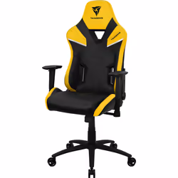 ThunderX3 TC5 Air Tech Sedia per gaming universale Seduta imbottita Nero, Giallo - Vista aggiuntiva 6