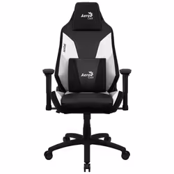 Aerocool Admiral Sedia per gaming universale Seduta imbottita Nero, Grigio, Bianco - Vista aggiuntiva 2