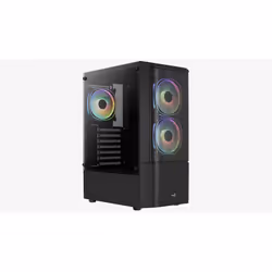 Aerocool Quantum Mesh-G-BK-V2 Midi Tower Nero