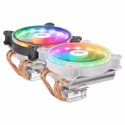 Mars Gaming MCPU220W sistema di raffreddamento per computer Processore Refrigeratore 12 cm Bianco 1 pz - Vista aggiuntiva 5