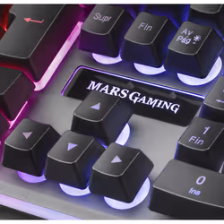 Mars Gaming MK220FR tastiera USB Francese Nero, Grigio - Vista aggiuntiva 6