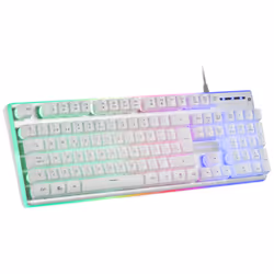 Mars Gaming MCPXWES tastiera Mouse incluso USB Spagnolo Bianco - Vista aggiuntiva 4