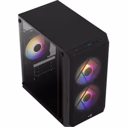 Aerocool CS107V2 computer case Mini Tower Nero - Vista aggiuntiva 5
