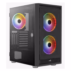 Aerocool Graphite-G-BK-v2 Midi Tower Nero - Vista aggiuntiva 2