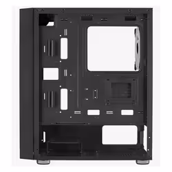 Aerocool Graphite-G-BK-v2 Midi Tower Nero - Vista aggiuntiva 7