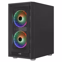 Aerocool Graphite V3 Midi Tower Nero - Vista aggiuntiva 4