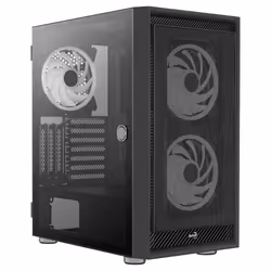 Aerocool Graphite V3 Midi Tower Nero - Vista aggiuntiva 5